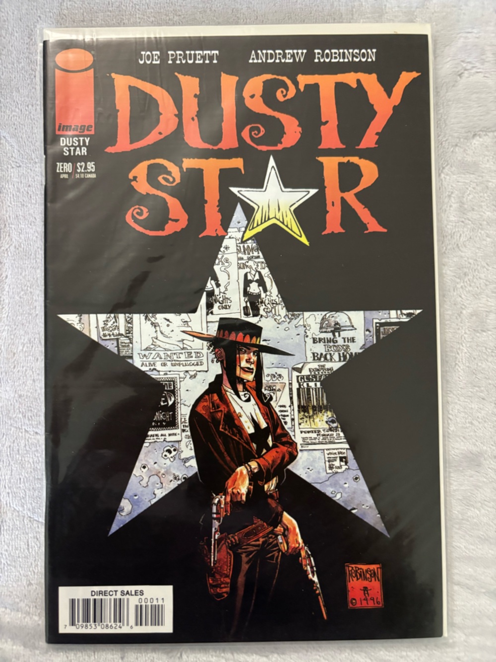 Dusty Star #1 Image Comics 1997 Joe Pruett Weird West EXCELLENT